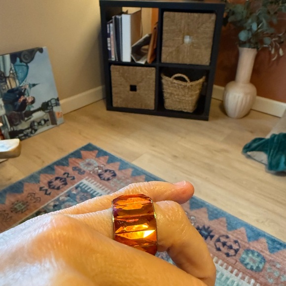 Swarovski Curiosa Crystal Cocktail Ring - Picture 12 of 15